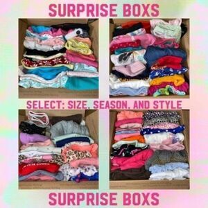 🎉 $49 SURPRISE BABY GIRLS CLOTHING BOXS 🎉